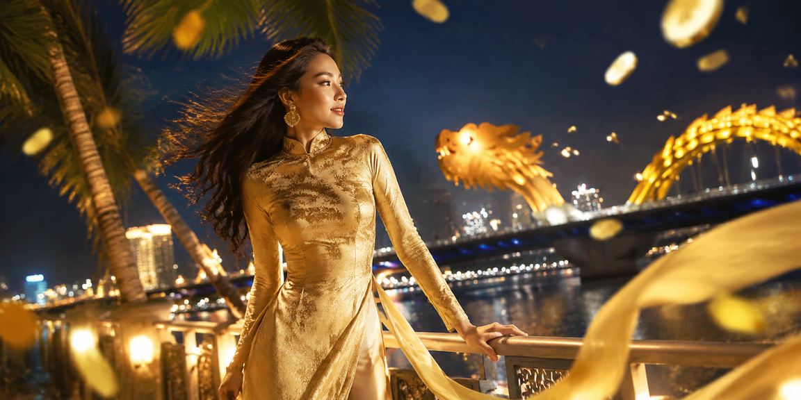 Người dùng Đà Nẵng tham gia giải trí và xem cá cược thể thao trong trang phục áo dài